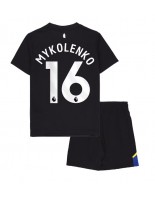 Otroške Nogometnih dresov Everton Vitaliy Mykolenko #16 Tretji 2025-26 Kratki rokavi (+ hlače)